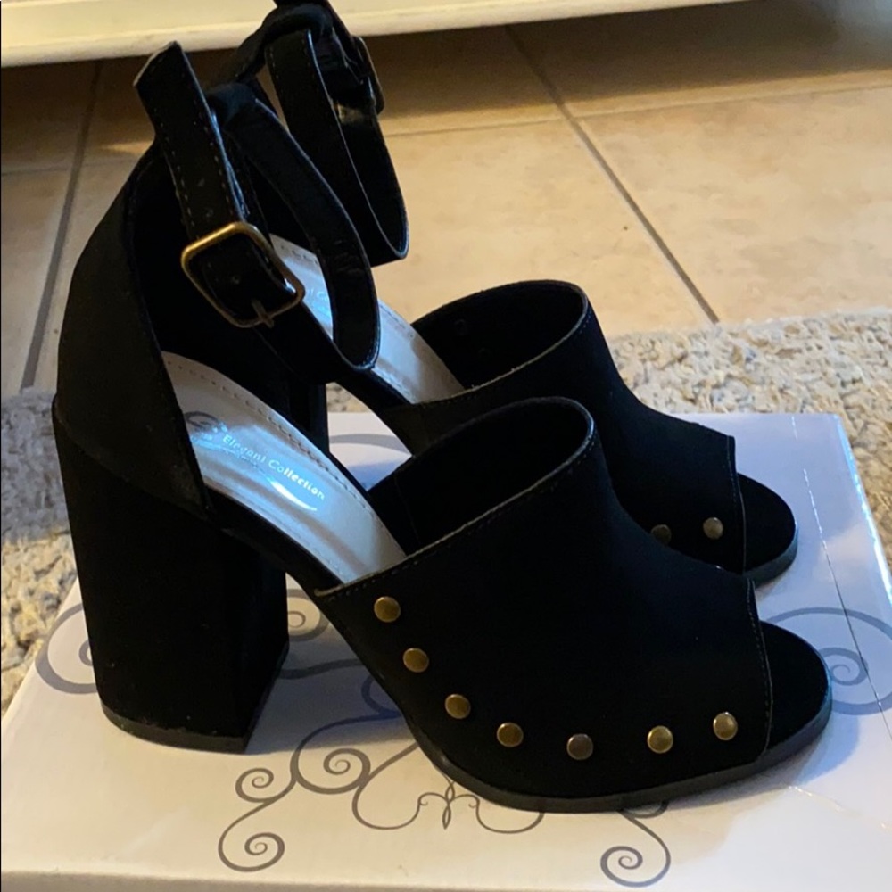 Forever 21 studded heels